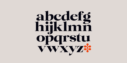 Gentara Font Poster 8