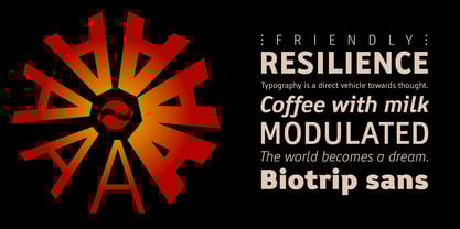 Biotrip Sans Font Poster 8