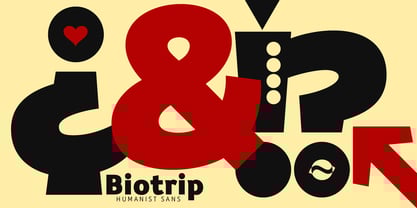 Biotrip Sans Font Poster 5