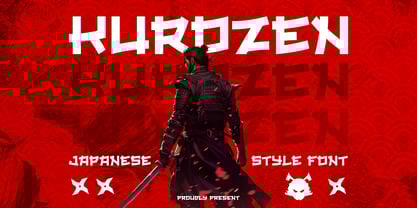 Kurozen Font Poster 1