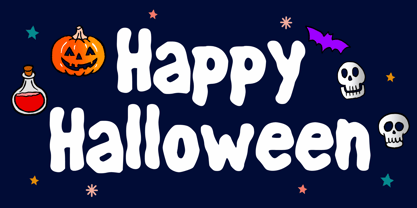 Spooky House Font Poster 5