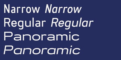 Itinera Font Poster 3