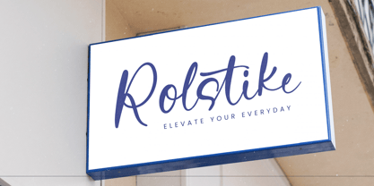 Festive Partys Font Poster 3