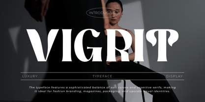 Vigrit Font Poster 1