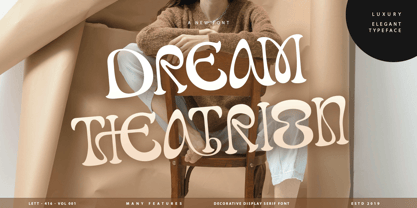 Dream Theatrion Font Poster 1