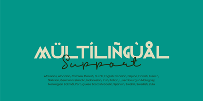 Dagisco Grande Font Poster 12