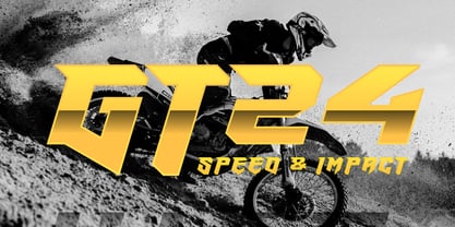 Rev Blade Font Poster 4