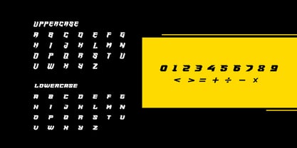 Rev Blade Font Poster 6