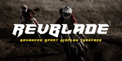 Rev Blade Font Poster 1