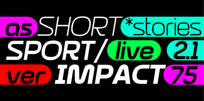 Formax Font Poster 4