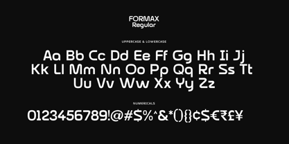 Formax Font Poster 11