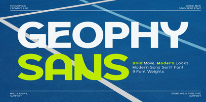 Geophy Font Poster 1