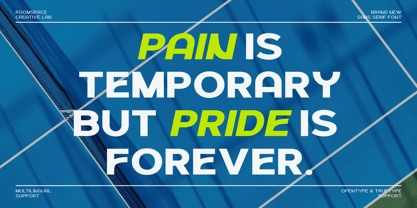 Geophy Font Poster 2