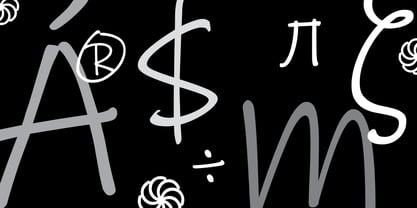 Ink Free Font Poster 2