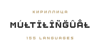 Dottles Font Poster 9