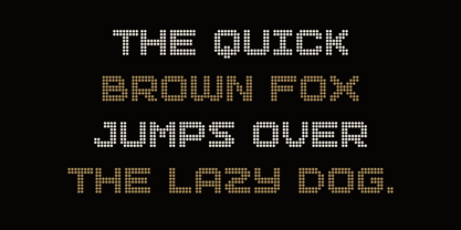 Dottles Font Poster 4