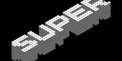 Dottles Font Poster 7