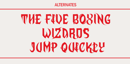 Esternal Font Poster 7