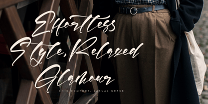 Rosetwood Adorattion Font Poster 2