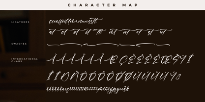 Rosetwood Adorattion Font Poster 8