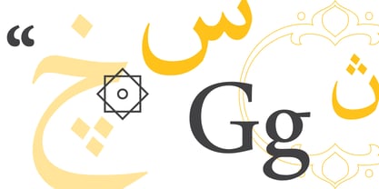 Microsoft Uighur Font Poster 2