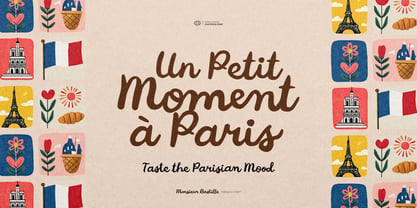 Monsieur Bastille Font Poster 4