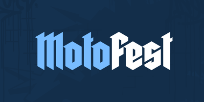 Moto Font Poster 7