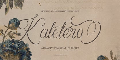 Kaletero Font Poster 1