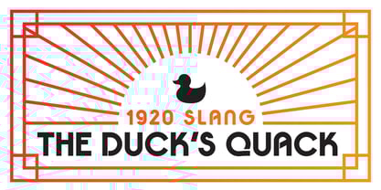 Solarglare Font Poster 3