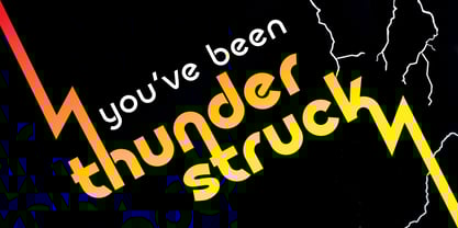 Solarglare Font Poster 7