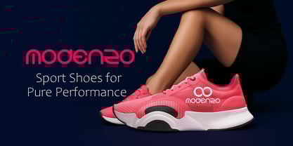 Modera Font Poster 8