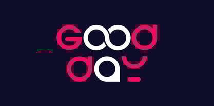 Modera Font Poster 3