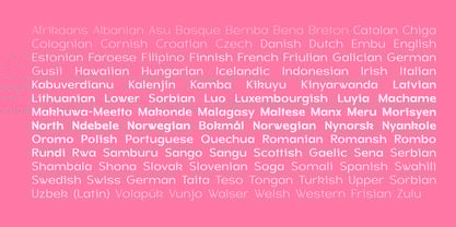 Honick Font Poster 6