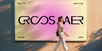 Honick Font Poster 9