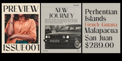 ID Sera One Pro Font Poster 3