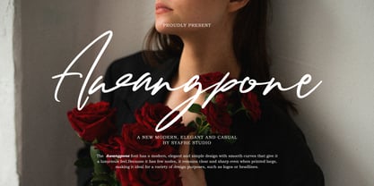 Awangpone Font Poster 1