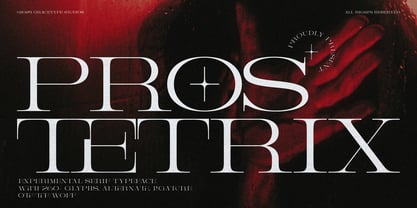 Prostetrix Font Poster 1