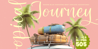 Shelter Natural Font Poster 5