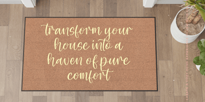 Shelter Natural Font Poster 6