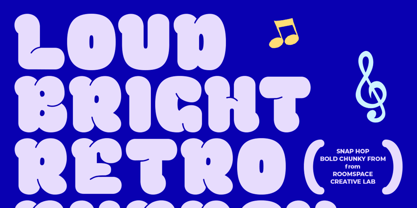 Snap Pop Font Poster 2