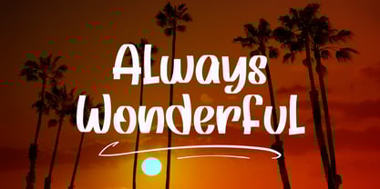 Hello Lazy Font Poster 2