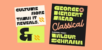 Native Letter Font Poster 7