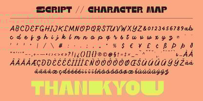 Native Letter Font Poster 11