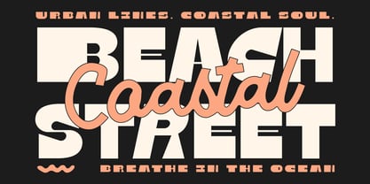 Native Letter Font Poster 3