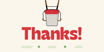 Seatren Font Poster 15