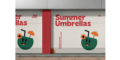 Seatren Font Poster 2