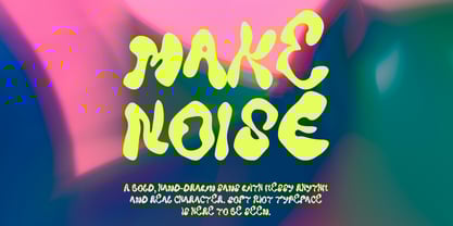 Soft Riot Font Poster 2