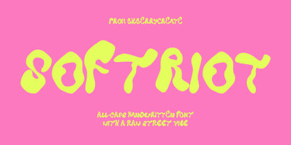 Soft Riot Font Poster 1
