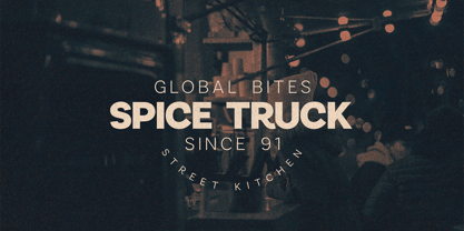 Omoro VF Font Poster 12