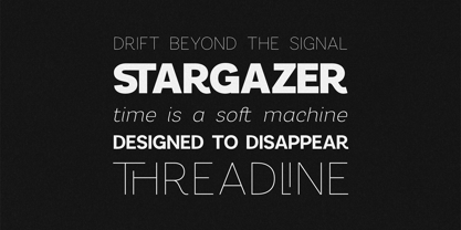 Omoro VF Font Poster 4